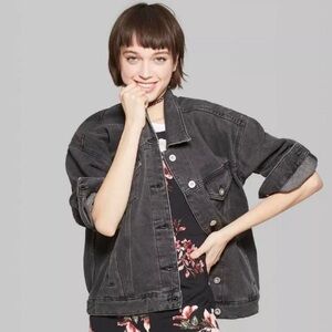 Wild Fable Black Denim Jacket